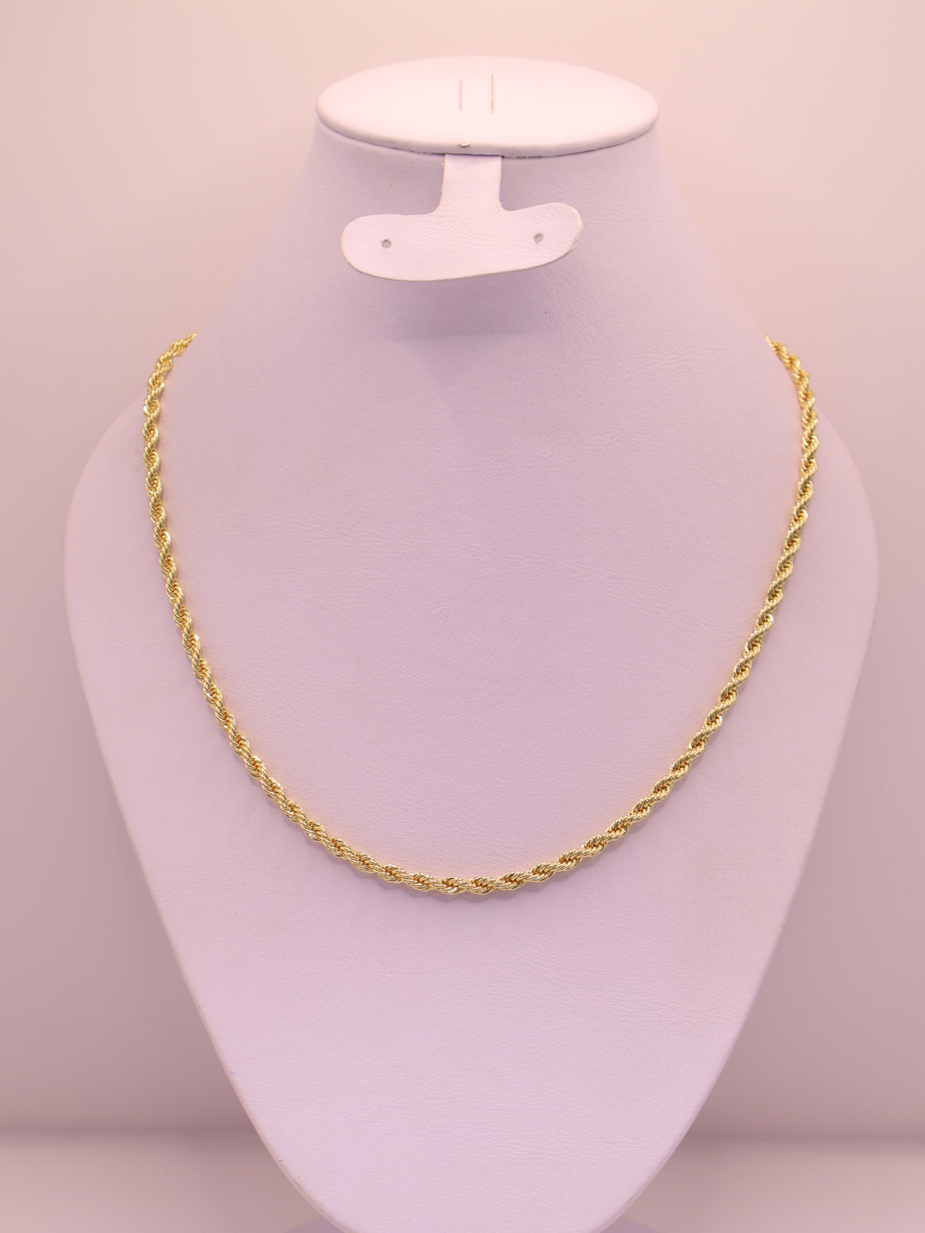 CADENA TORZAL 60 ORO LAMINADO