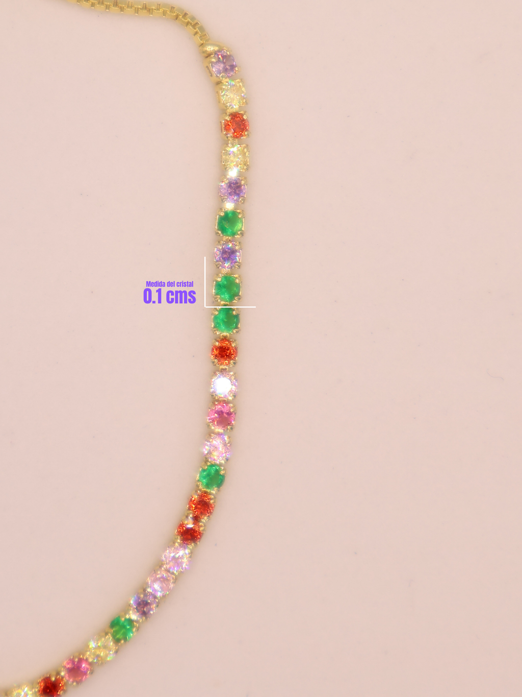 Pulsera Tenis VERDE DRD