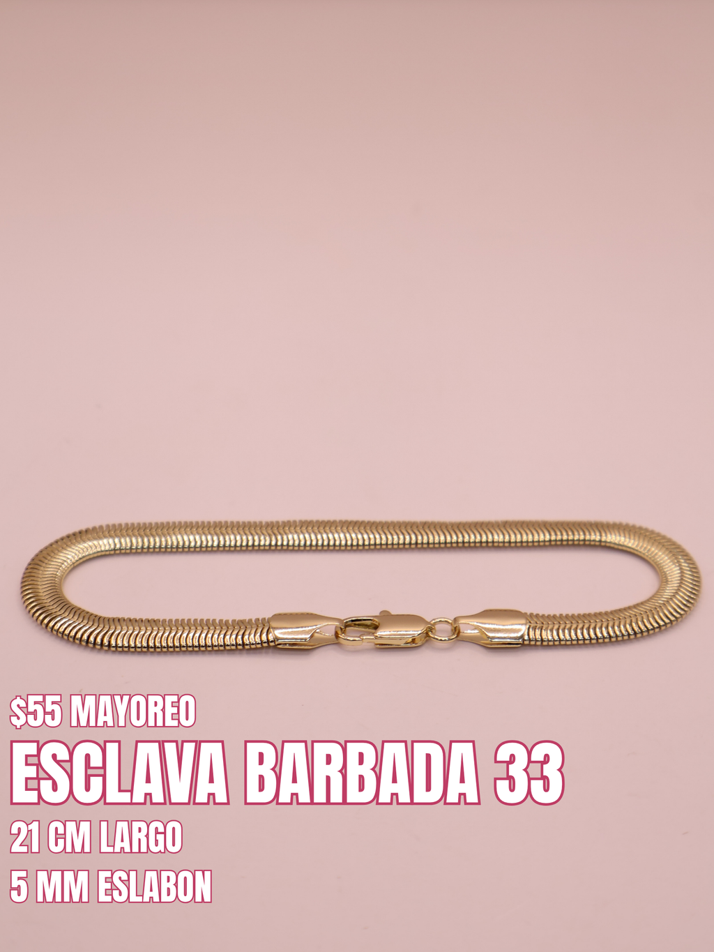 ESCLAVA PLANCHADA 33