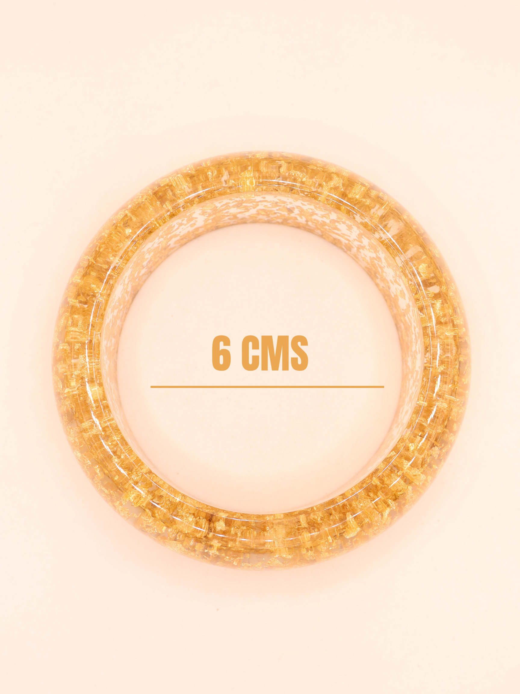 PULSERA PEACH ACRÍLICO