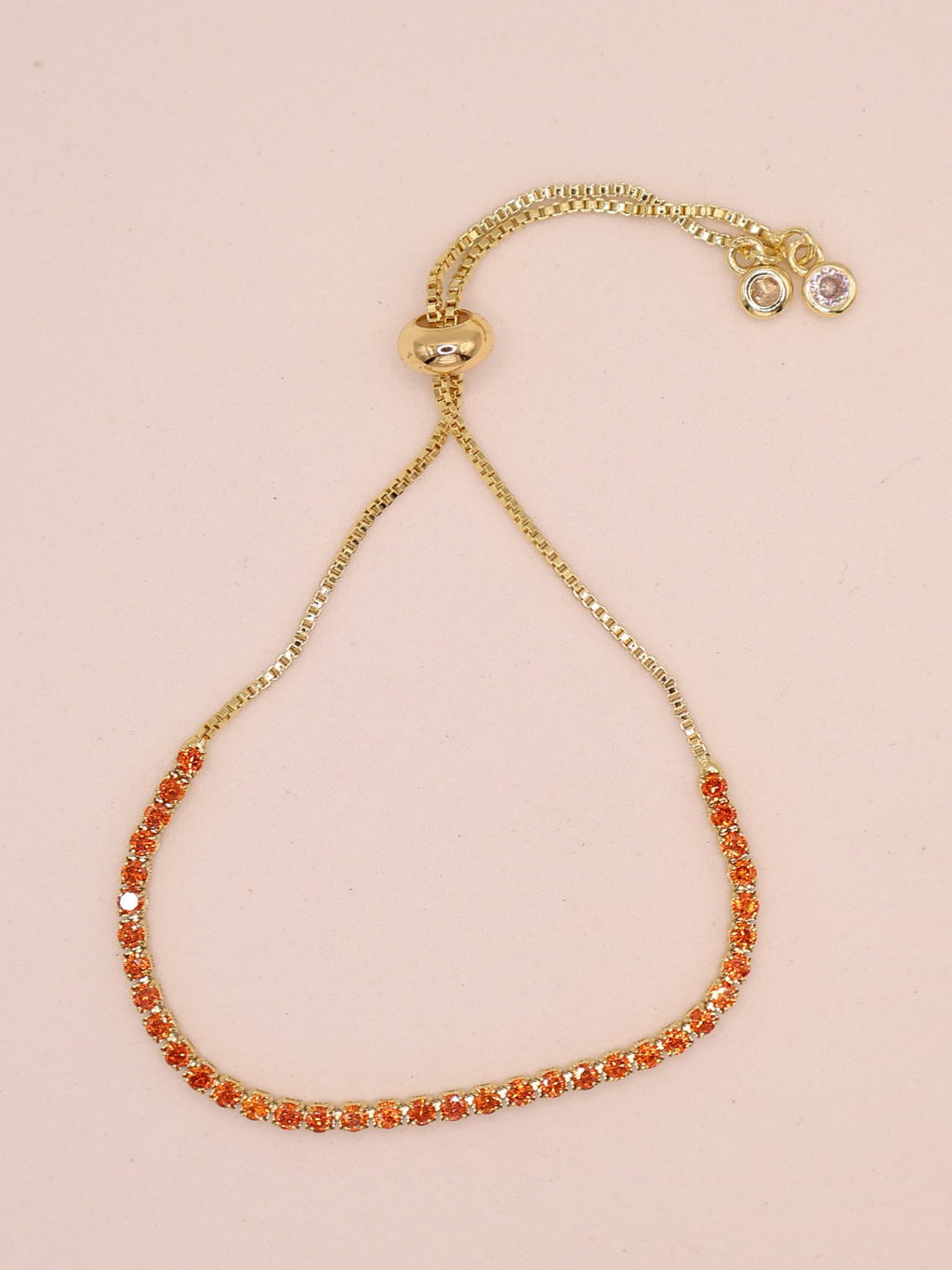 Pulsera Tenis NARANJI DRD