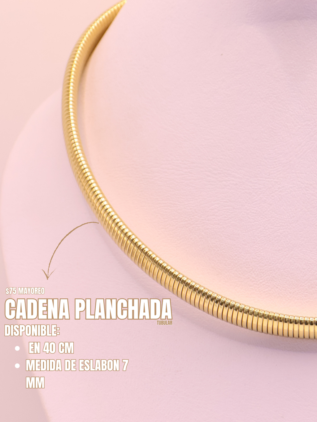 CADENA 25 TUBULAR