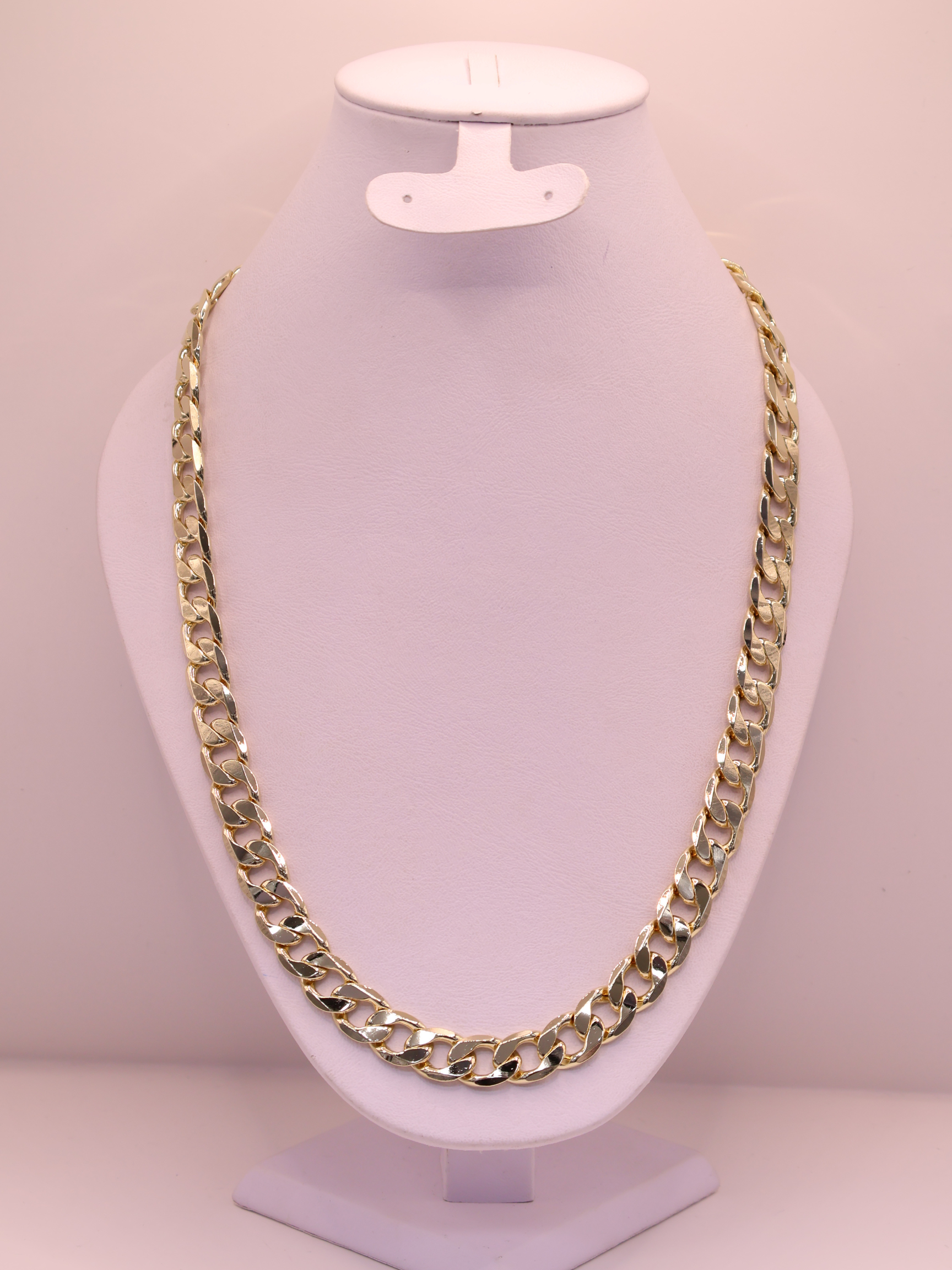 CADENA BARBADA 89 ORO LAMINADO