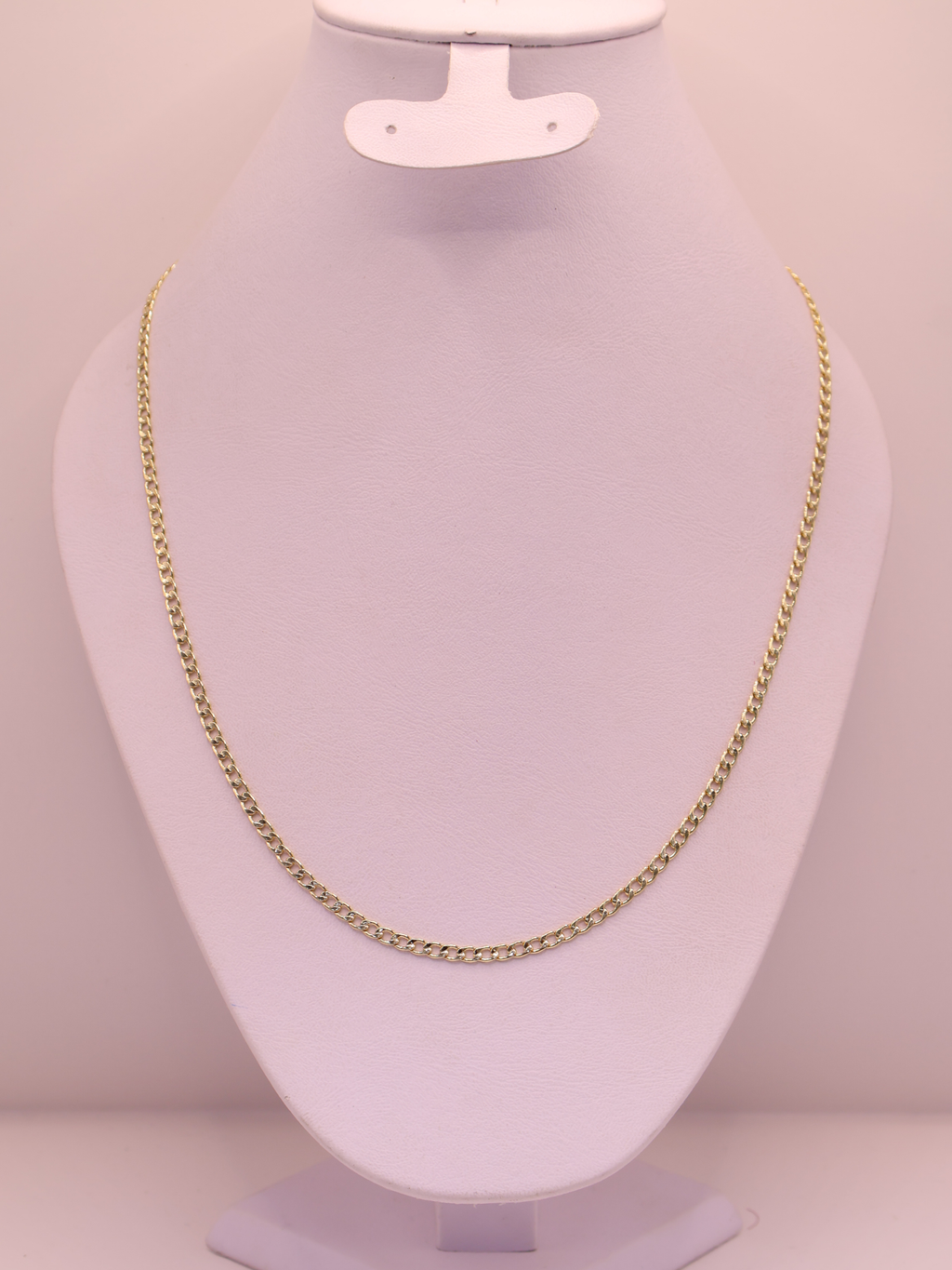 CADENA BARBADA 61 ORO LAMINADO