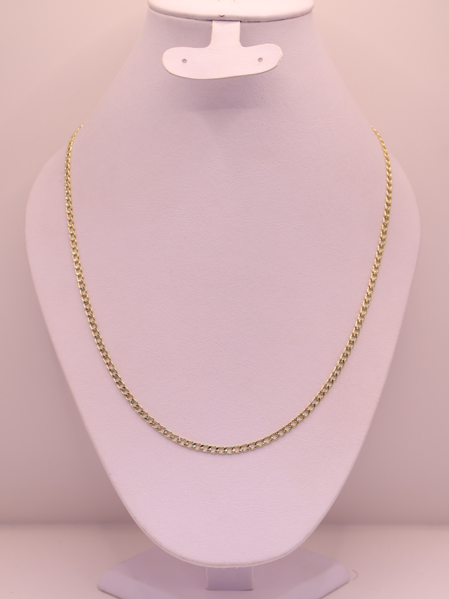 CADENA BARBADA 61 ORO LAMINADO