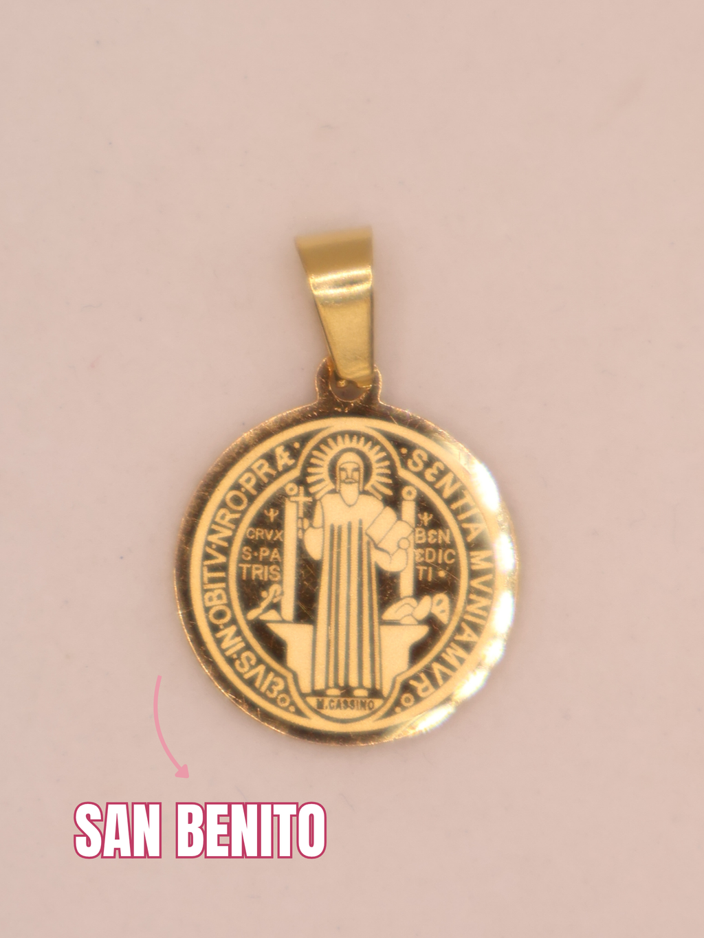 DIJE RELIGIOSO 1 SAN BENITO