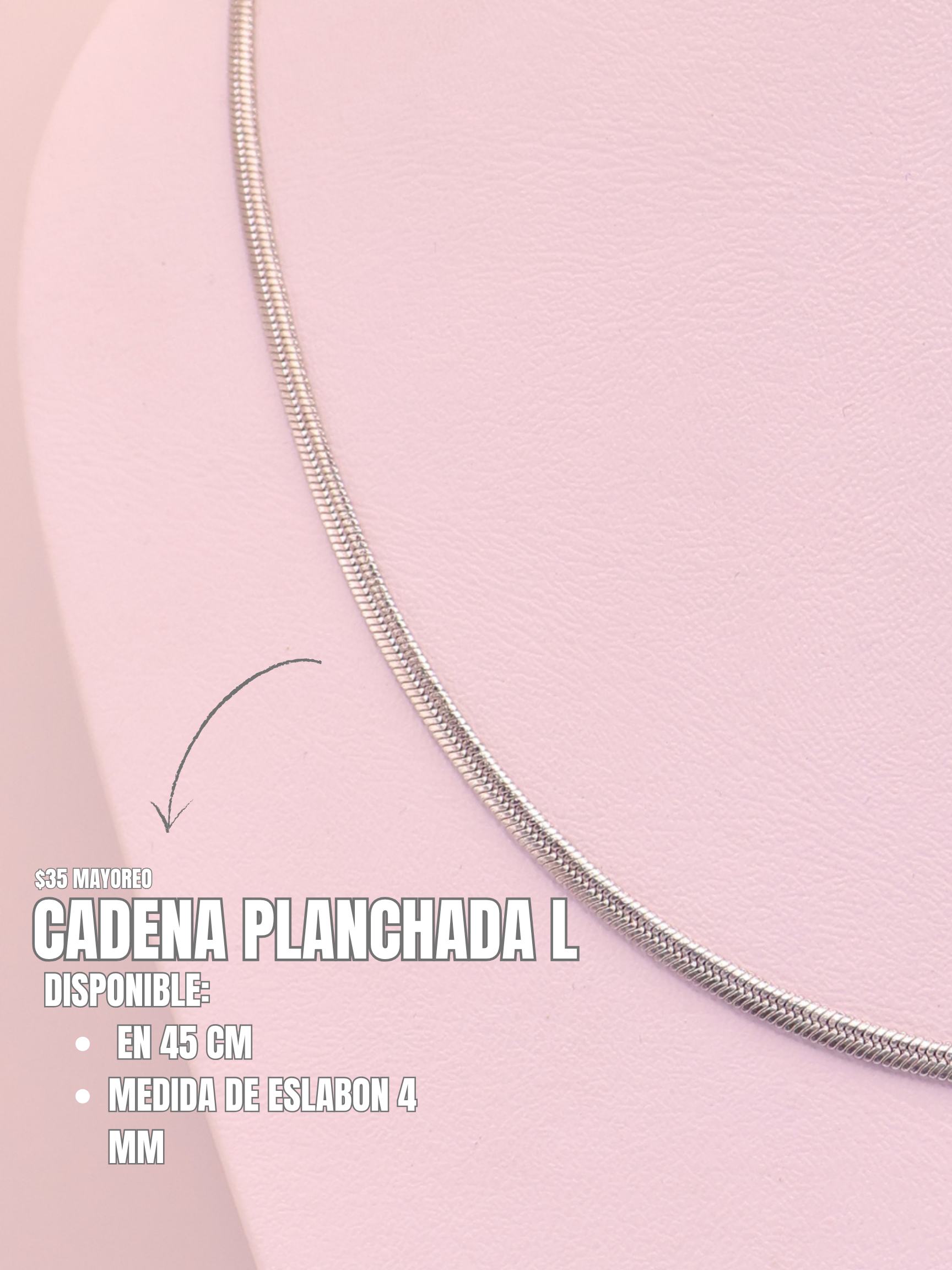 CADENA 75 PLANCHADA L