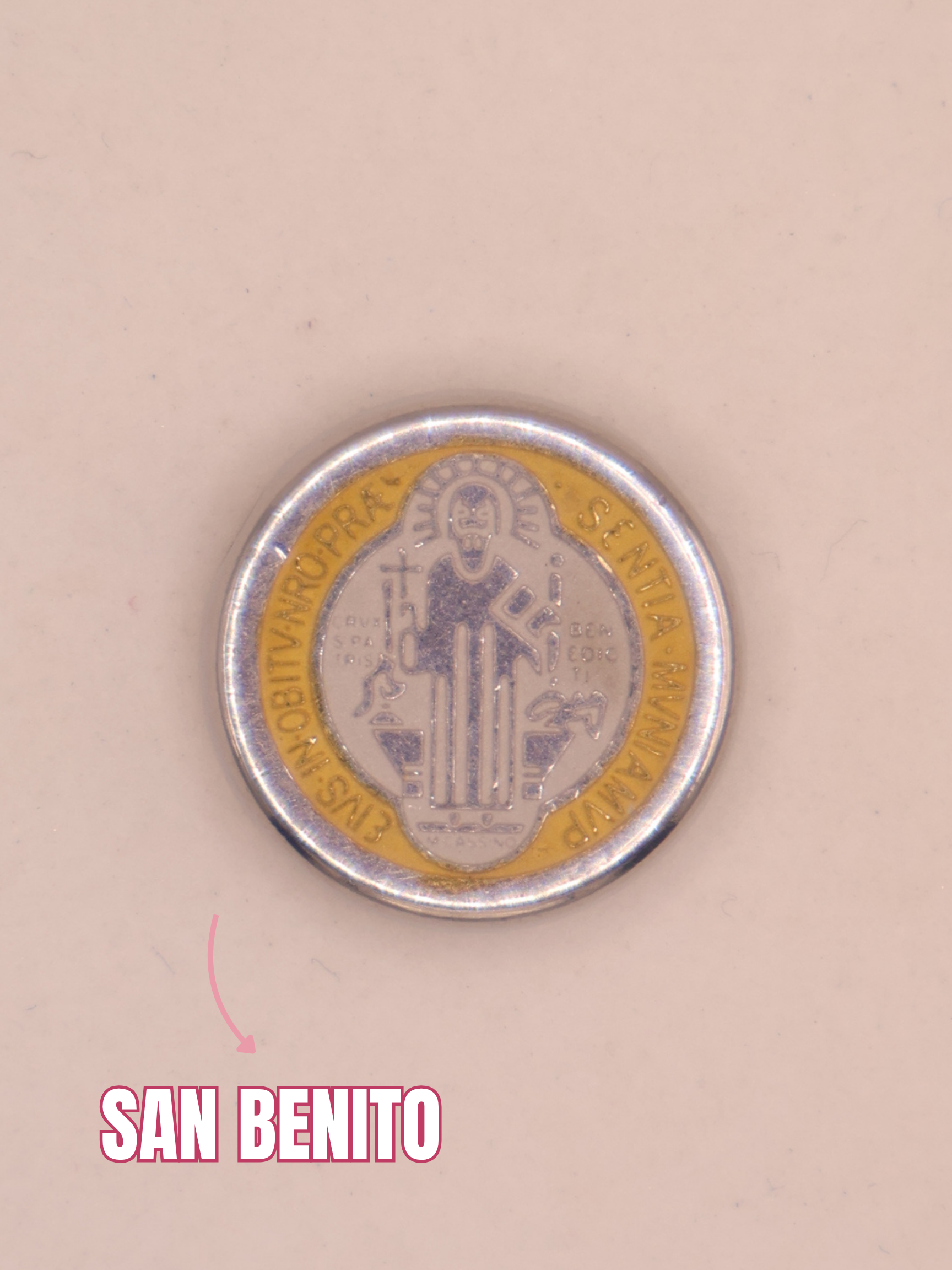 DIJE RELIGIOSO SAN BENITO 2