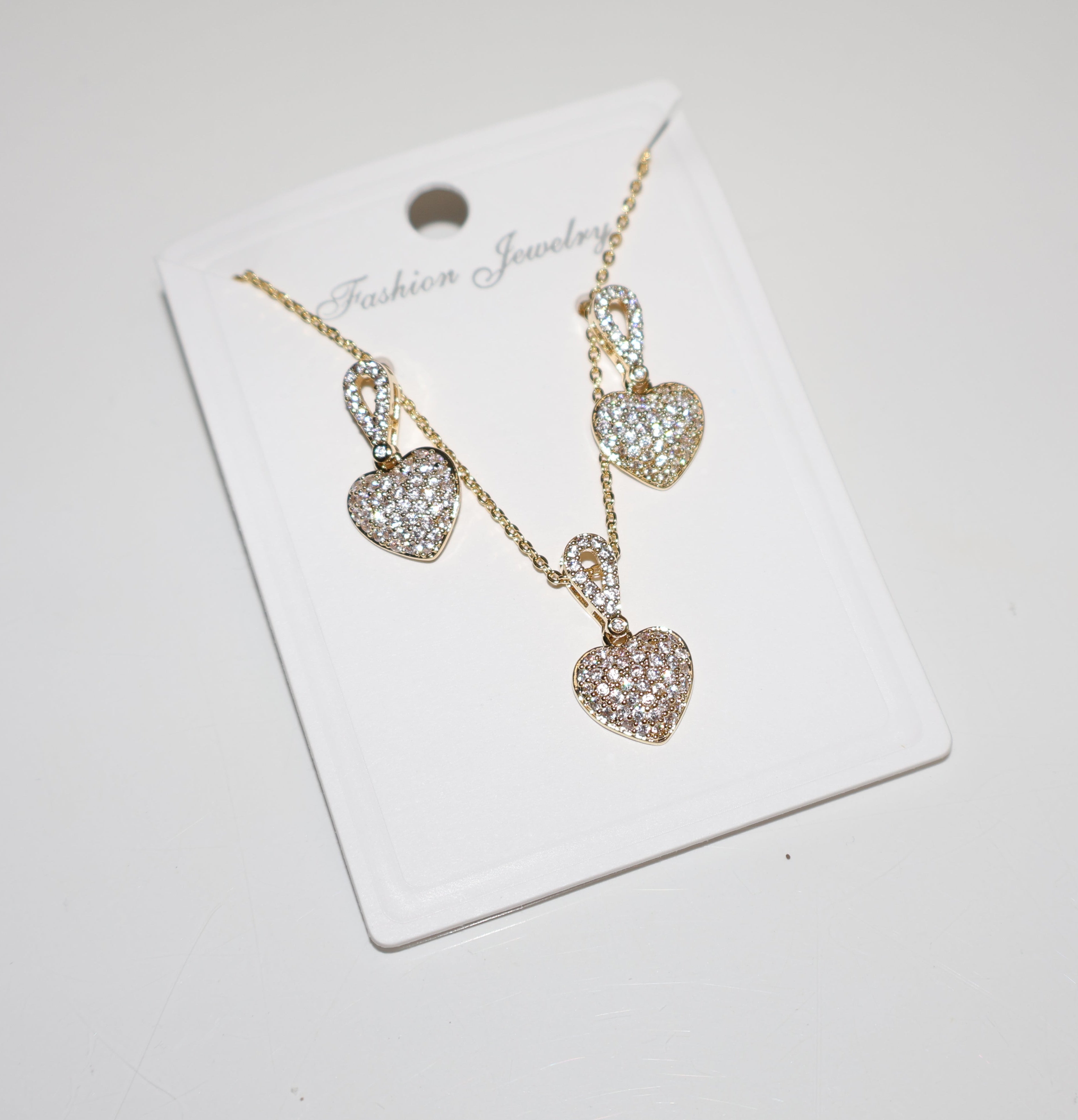 Set Corazón Brillante